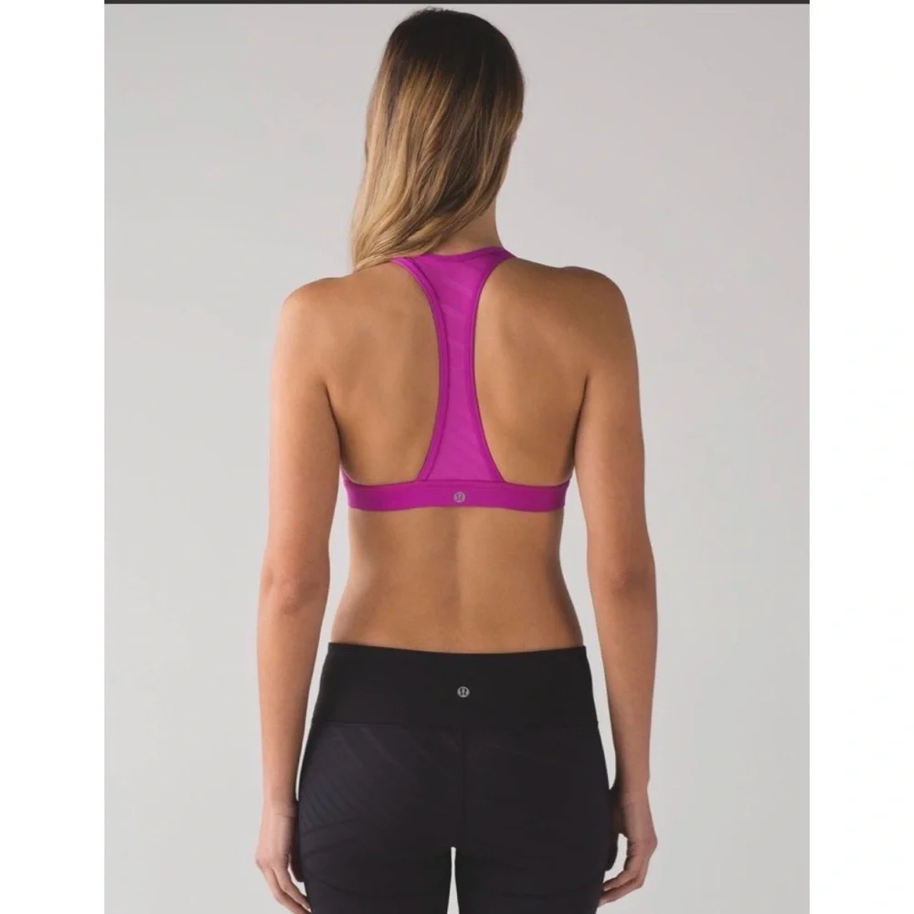 Lululemon Hot Like Agni Bra Polar Pink 2